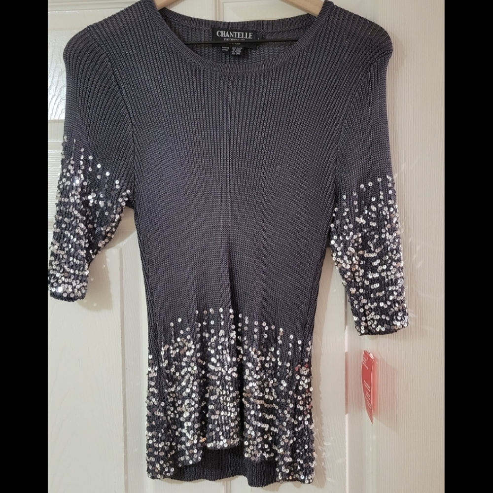 Vintage Sequin Top